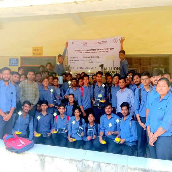 Workshop on Solar Lamp Assembling Workshop on Solar Lamp Assembling