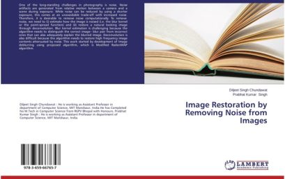 Image Restoration by removing noise from images