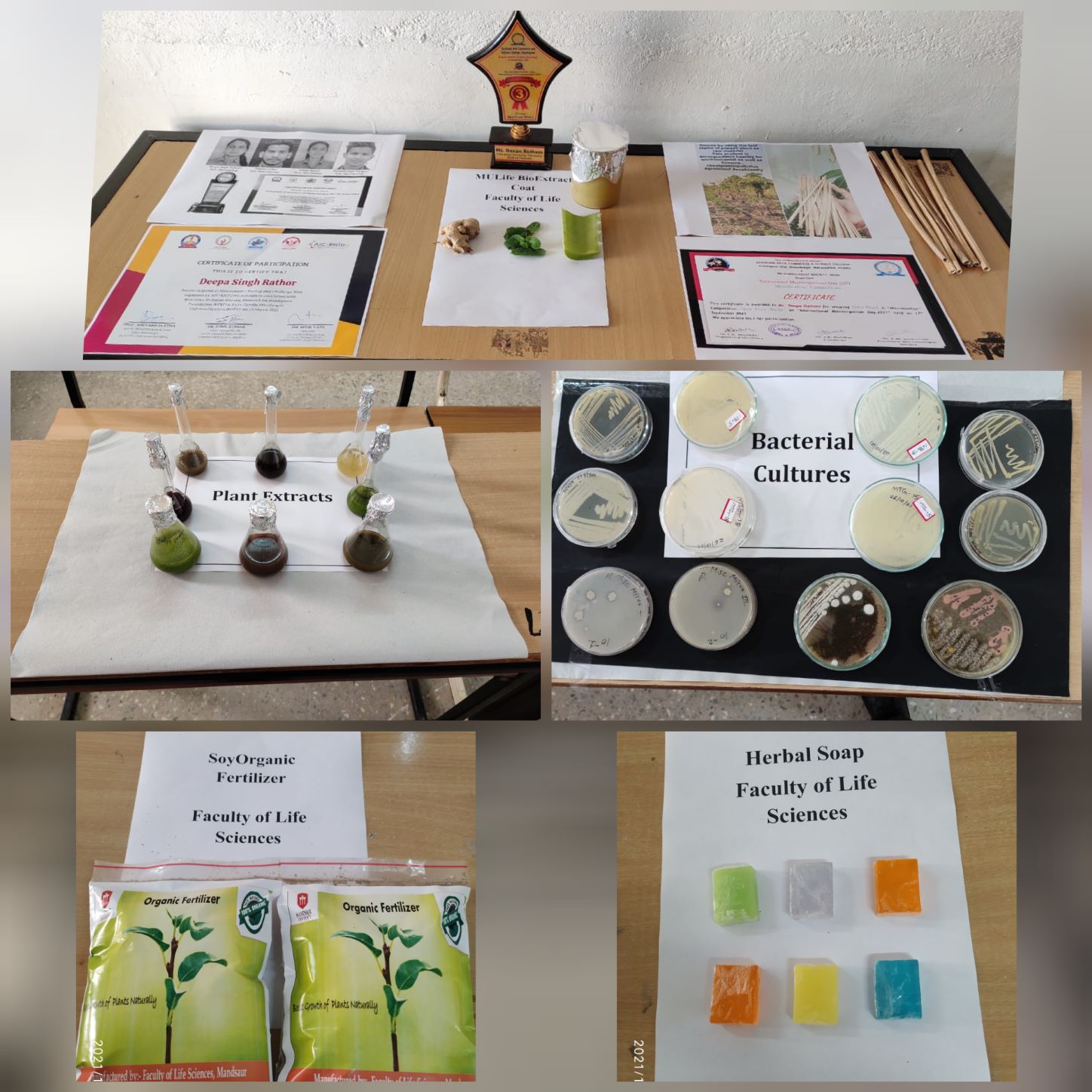 Project Exhibition for UG, PG students and faculty members Project Exhibition for UG, PG students and faculty members